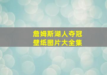 詹姆斯湖人夺冠壁纸图片大全集