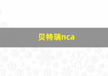 贝特瑞nca