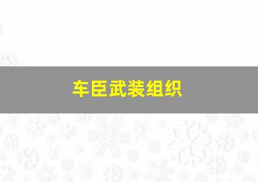 车臣武装组织