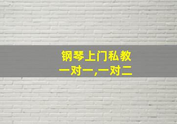 钢琴上门私教一对一,一对二