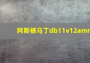 阿斯顿马丁db11v12amr