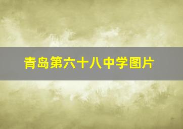 青岛第六十八中学图片