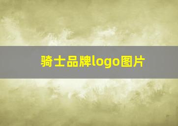 骑士品牌logo图片